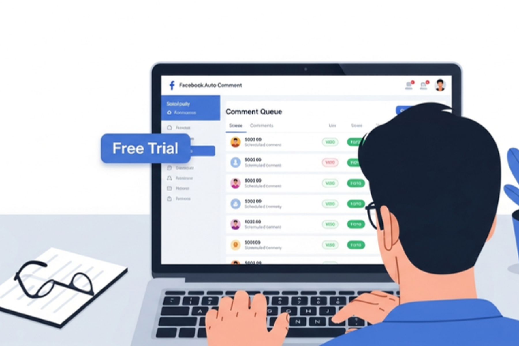 auto comment facebook free