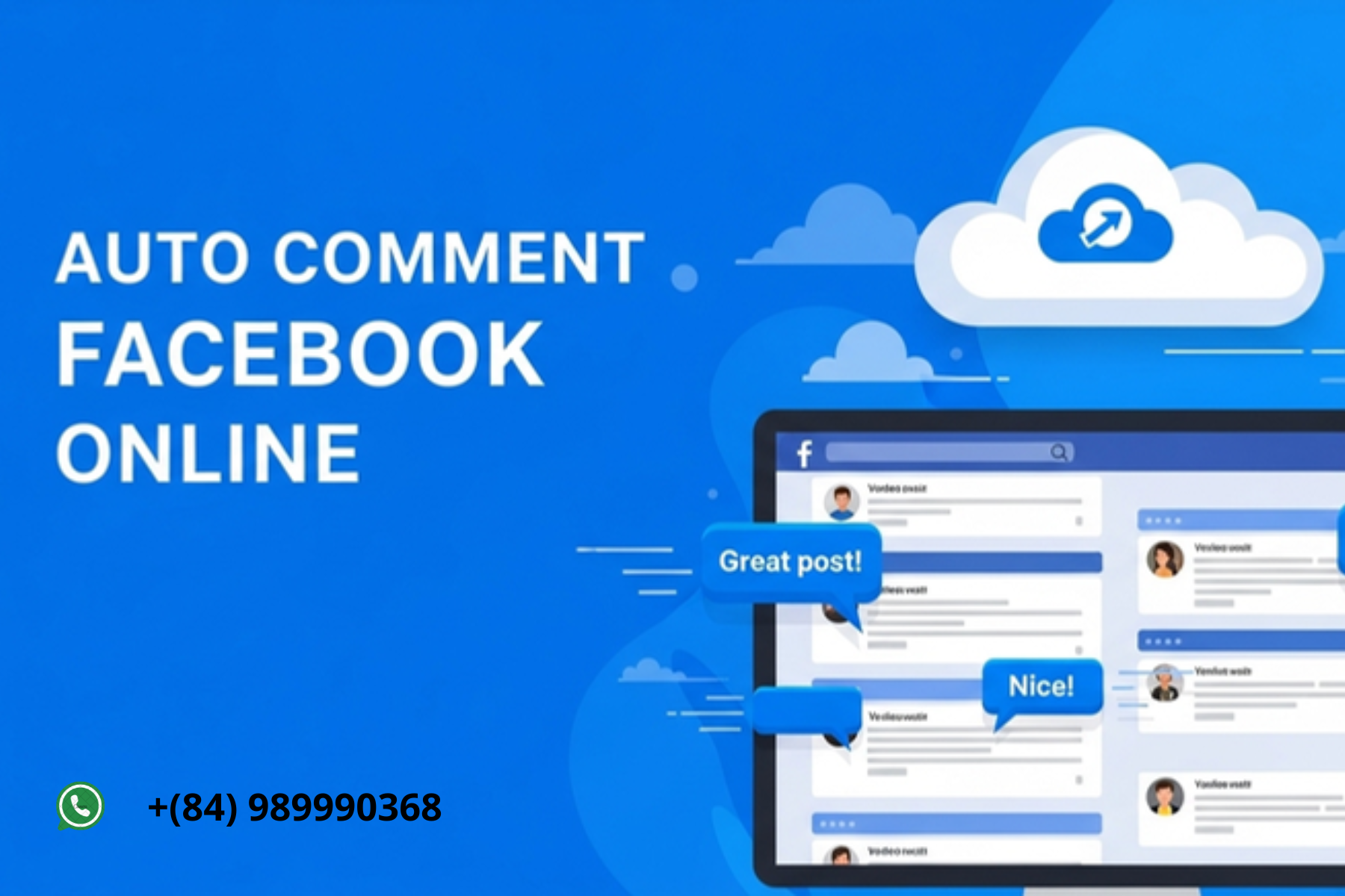 Auto Comment Facebook Online